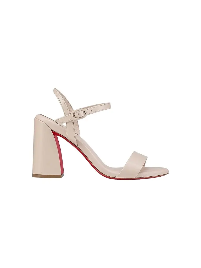 Christian Louboutin Women's Miss Jane 85MM Leather Sandals