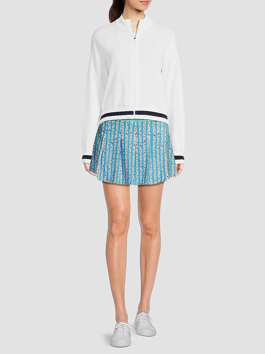 Lucky in Love Women's Mini Bar Pleat Skort | Thumbnail 2 Lucky in Love Women's Mini Bar Pleat Skort | Thumbnail 2
