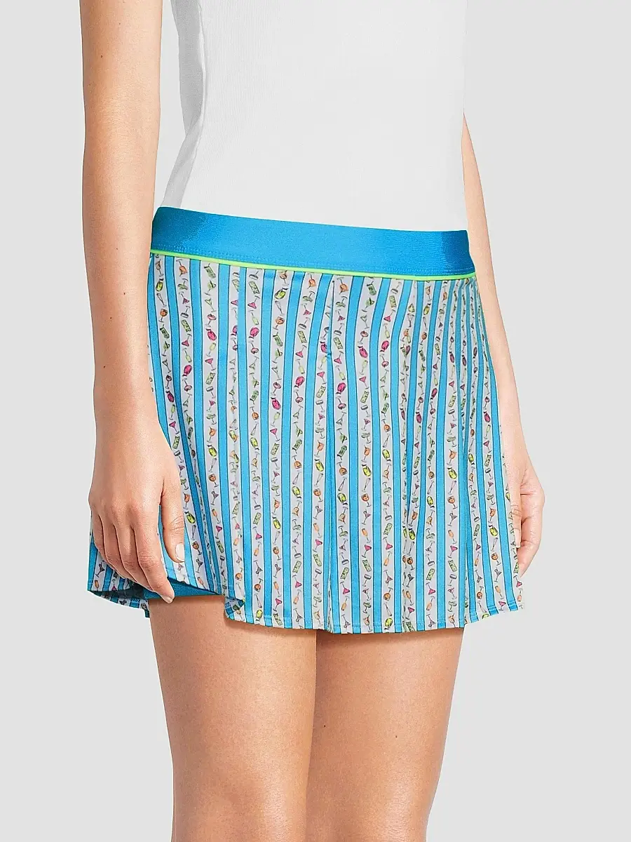 Lucky in Love Women's Mini Bar Pleat Skort | Thumbnail 4 Lucky in Love Women's Mini Bar Pleat Skort | Thumbnail 4