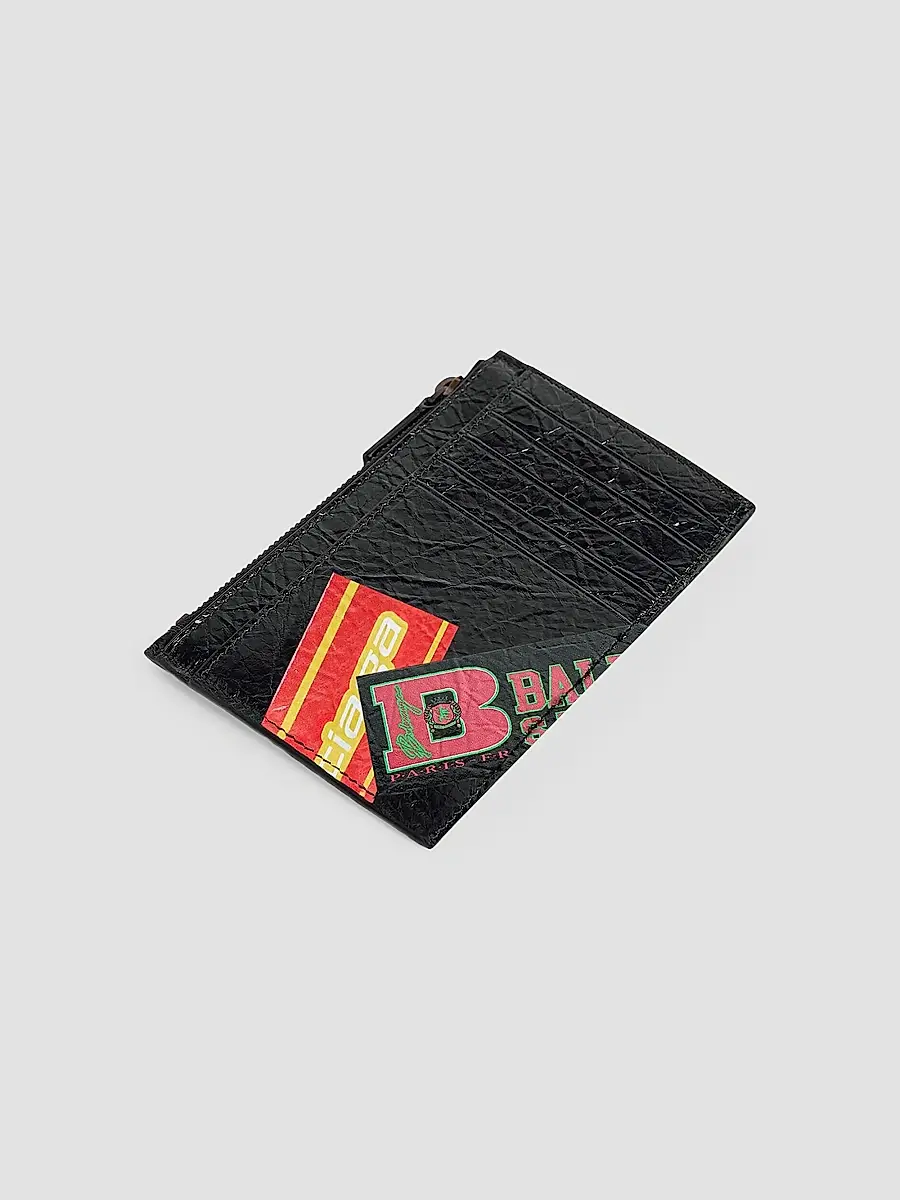 Balenciaga Men's Cash Large Long Coin and Card Holder - Multicolor | Thumbnail 2 Balenciaga Men's Cash Large Long Coin and Card Holder - Multicolor | Thumbnail 2