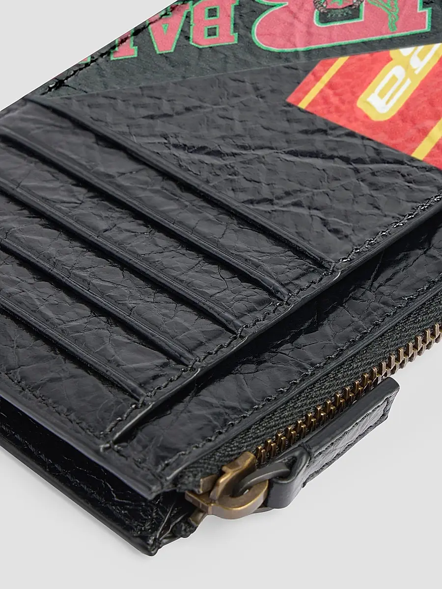 Balenciaga Men's Cash Large Long Coin and Card Holder - Multicolor | Thumbnail 4 Balenciaga Men's Cash Large Long Coin and Card Holder - Multicolor | Thumbnail 4