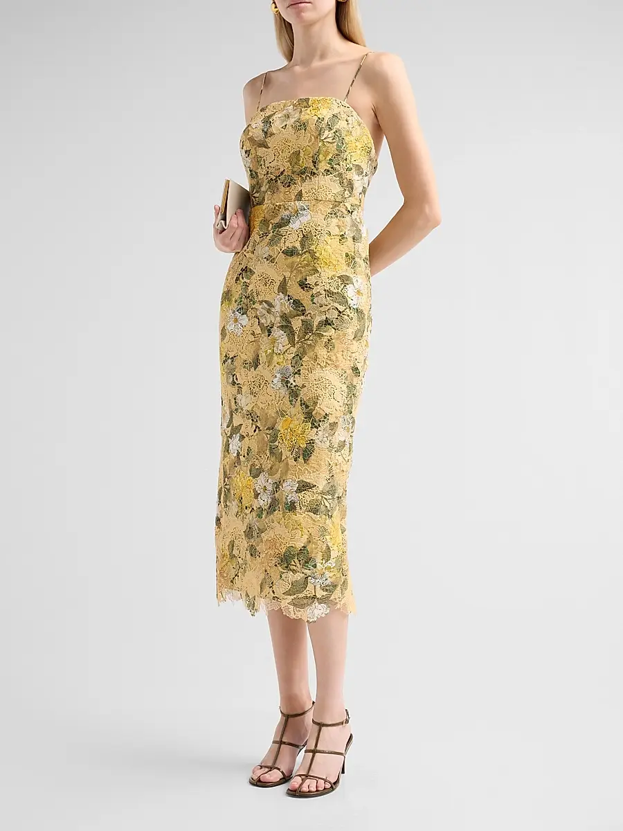 Ungaro Women's Robin Lace Midi Dress | Thumbnail 4 Ungaro Women's Robin Lace Midi Dress | Thumbnail 4