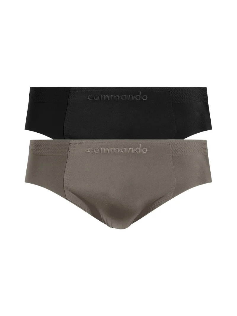 Commando Men's Ultimate Bonded 2-Pack Micro-Tech Brief Set