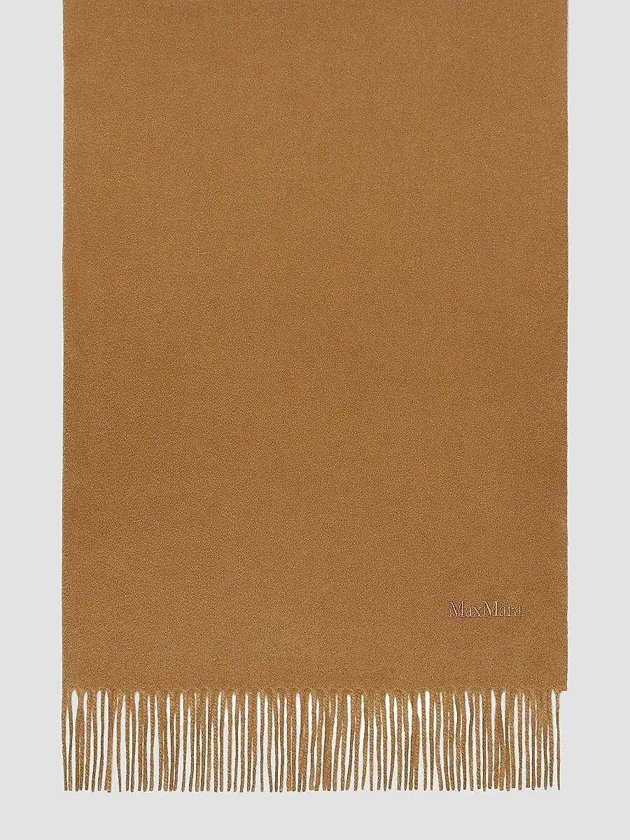 Max Mara Women's Cashmere Logo Stole | Thumbnail 2 Max Mara Women's Cashmere Logo Stole | Thumbnail 2