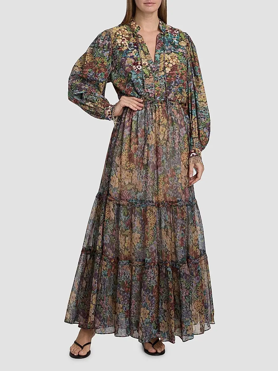 Kobi Halperin Women's Clara Floral Cotton Blouse | Thumbnail 2 Kobi Halperin Women's Clara Floral Cotton Blouse | Thumbnail 2