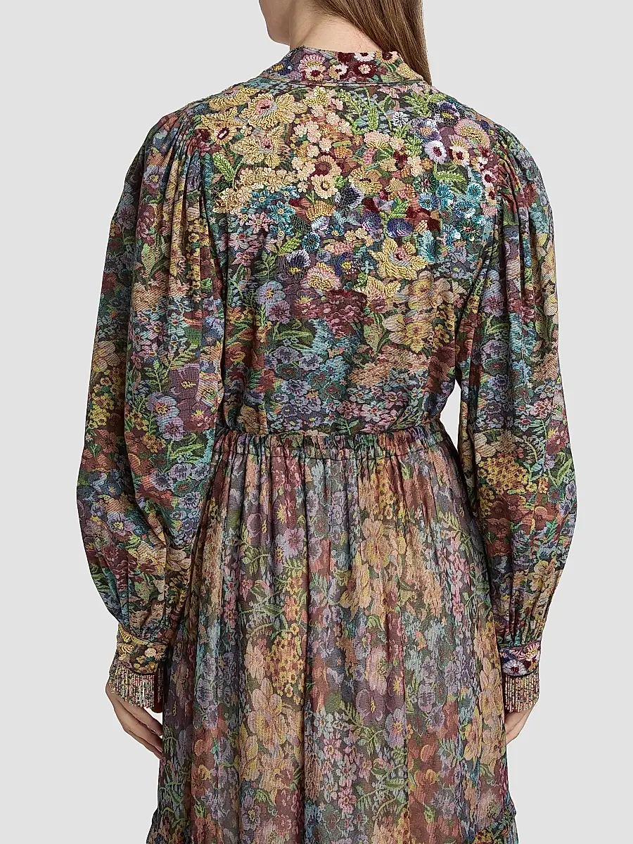 Kobi Halperin Women's Clara Floral Cotton Blouse | Thumbnail 5 Kobi Halperin Women's Clara Floral Cotton Blouse | Thumbnail 5