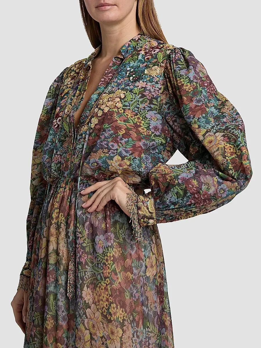 Kobi Halperin Women's Clara Floral Cotton Blouse | Thumbnail 6 Kobi Halperin Women's Clara Floral Cotton Blouse | Thumbnail 6