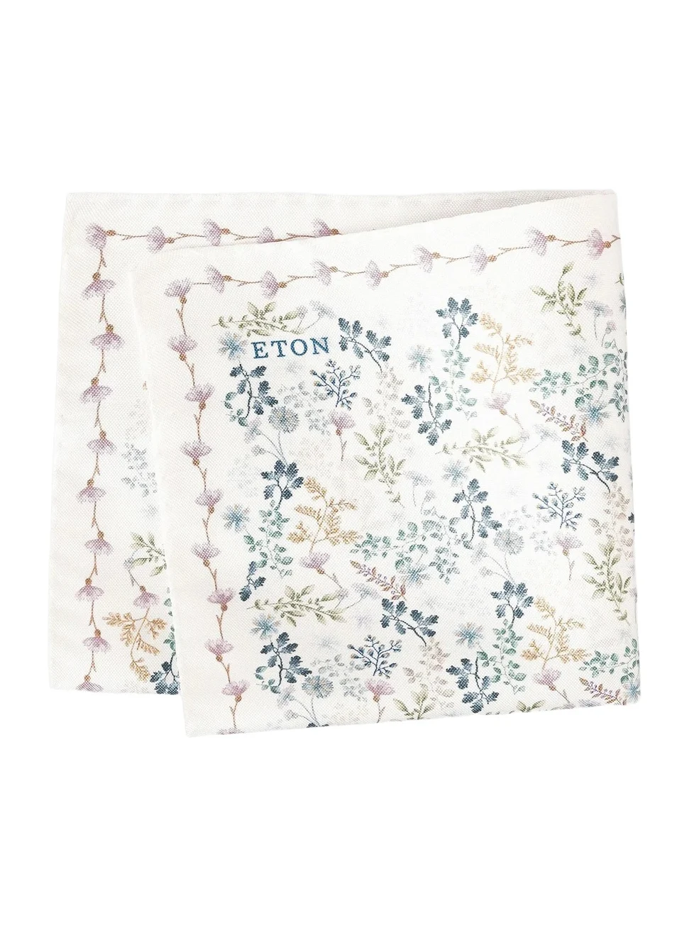 Men's Botanical Print Silk Pocket Square Men's Botanical Print Silk Pocket Square
