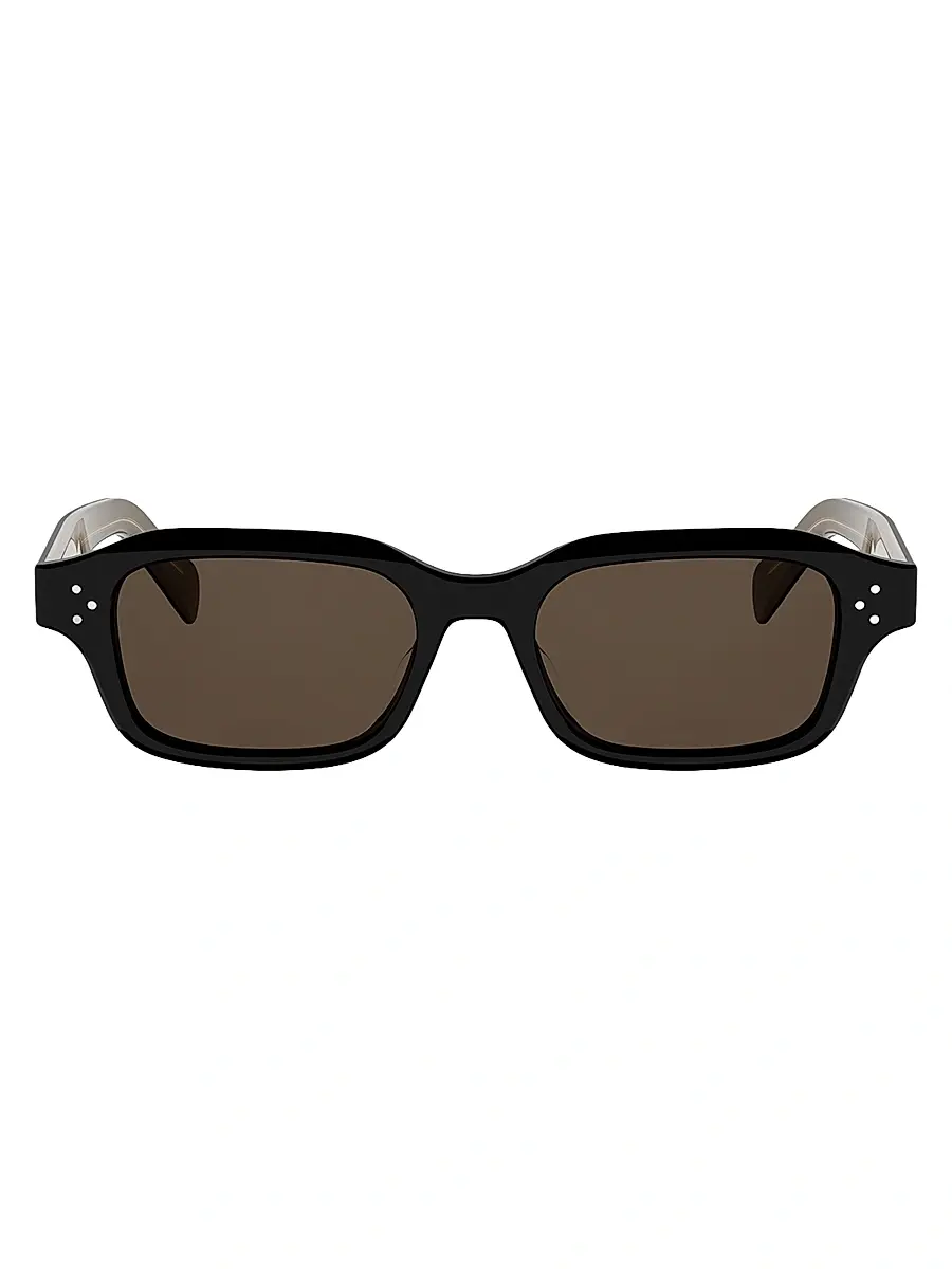Celine Men's 3 Dots 52MM Rectangular Sunglasses | Thumbnail 2