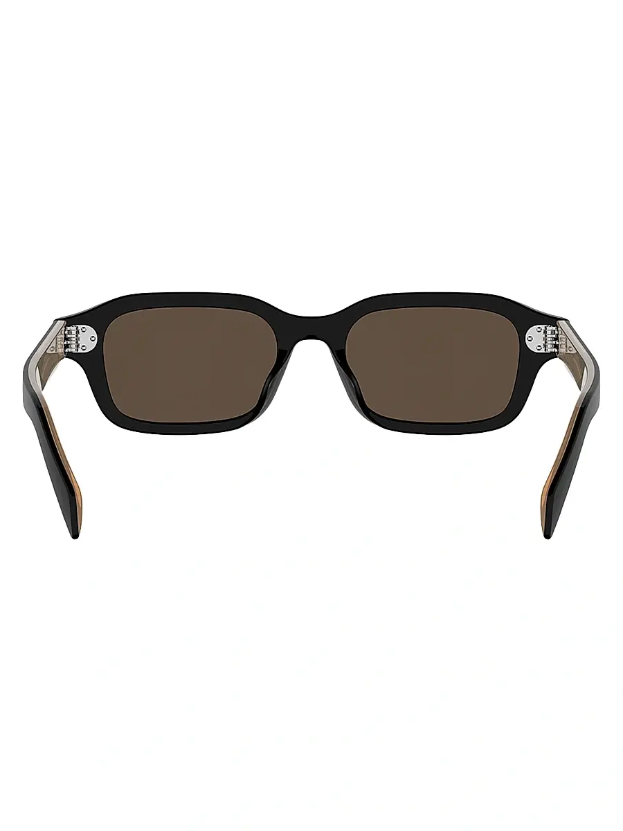 Celine Men's 3 Dots 52MM Rectangular Sunglasses | Thumbnail 5