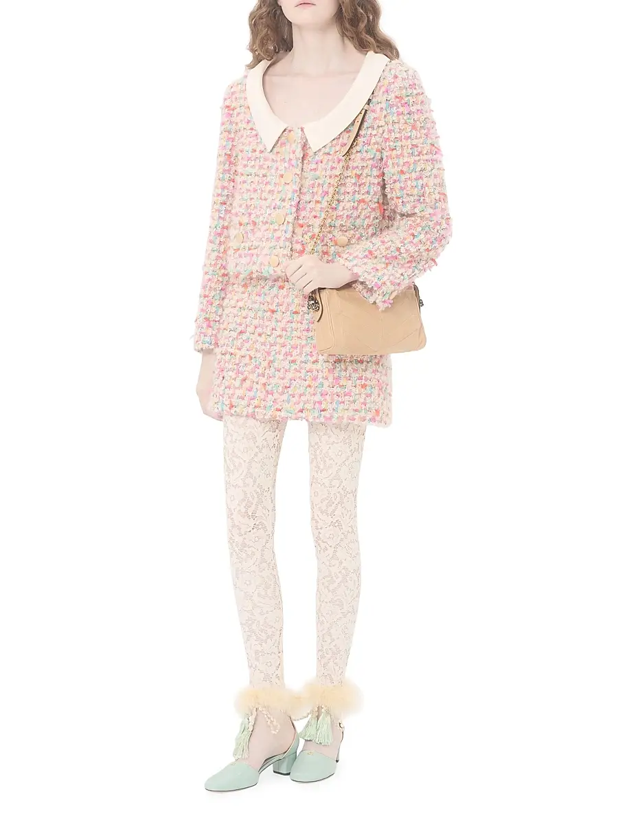 Valentino Women's Candy Tweed Skirt | Thumbnail 6 Valentino Women's Candy Tweed Skirt | Thumbnail 6