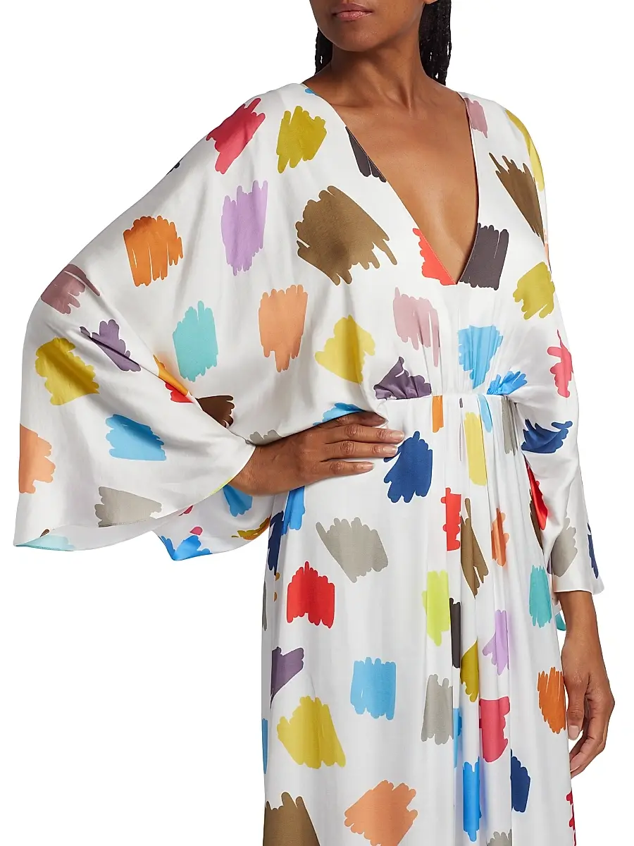 Halpern Women's Printed Maxi Dress | Thumbnail 6 Halpern Women's Printed Maxi Dress | Thumbnail 6