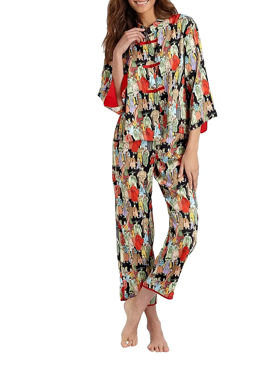 Natori Women's Dynasty Pajamas | Thumbnail 2 Natori Women's Dynasty Pajamas | Thumbnail 2