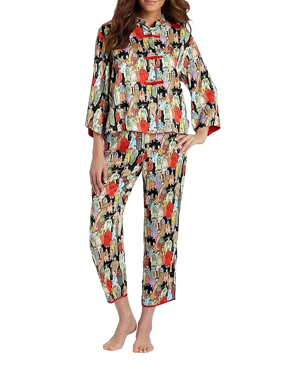 Natori Women's Dynasty Pajamas | Thumbnail 3 Natori Women's Dynasty Pajamas | Thumbnail 3