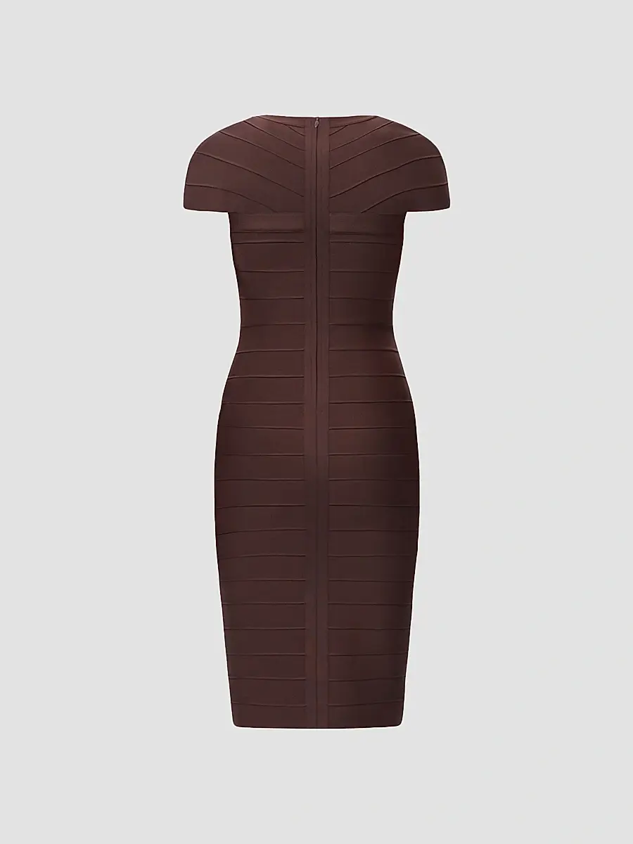 Hervé Léger Women's The Premiere Bandage Midi-Dress | Thumbnail 6 Hervé Léger Women's The Premiere Bandage Midi-Dress | Thumbnail 6
