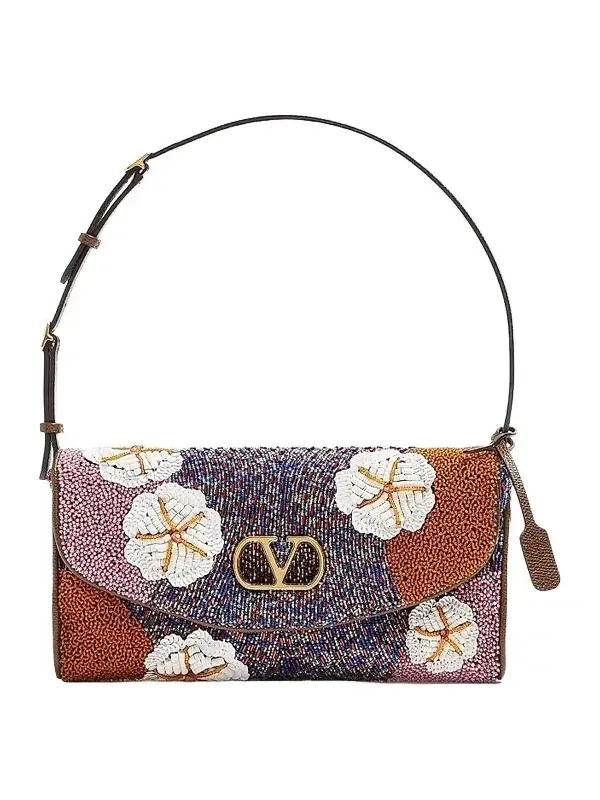 Women's Devain Small Embroidered Shoulder Bag