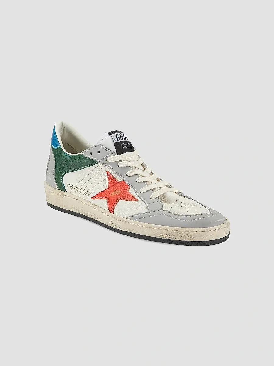 Golden Goose Men's Ball Star Low-Top Sneakers | Thumbnail 2 Golden Goose Men's Ball Star Low-Top Sneakers | Thumbnail 2