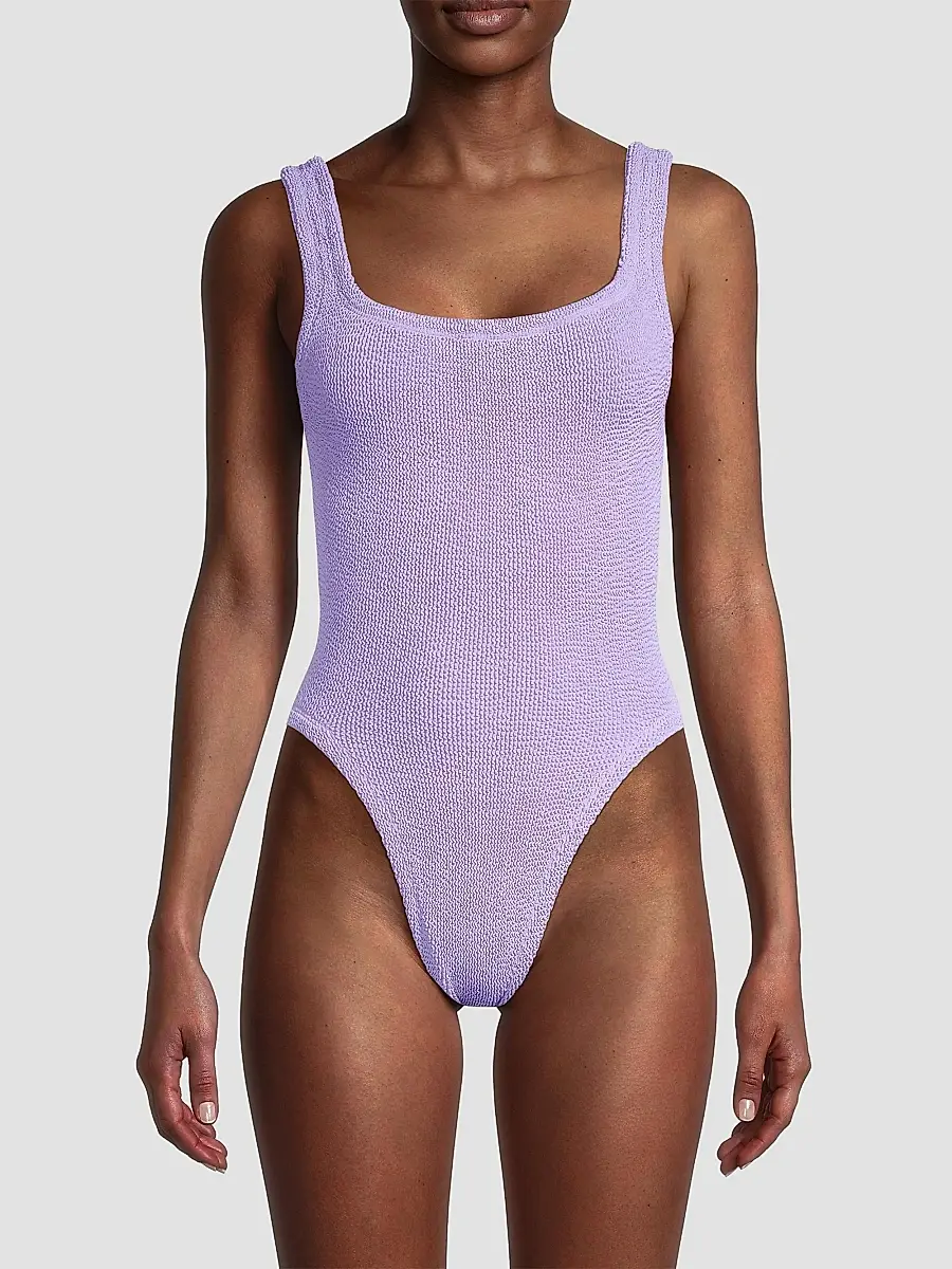 Hunza G Women's Crinkle One-Piece Swimsuit | Thumbnail 3