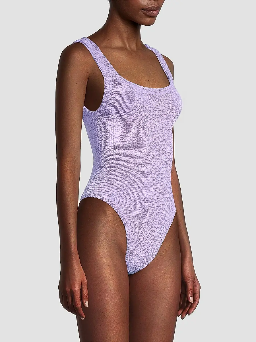 Hunza G Women's Crinkle One-Piece Swimsuit | Thumbnail 4