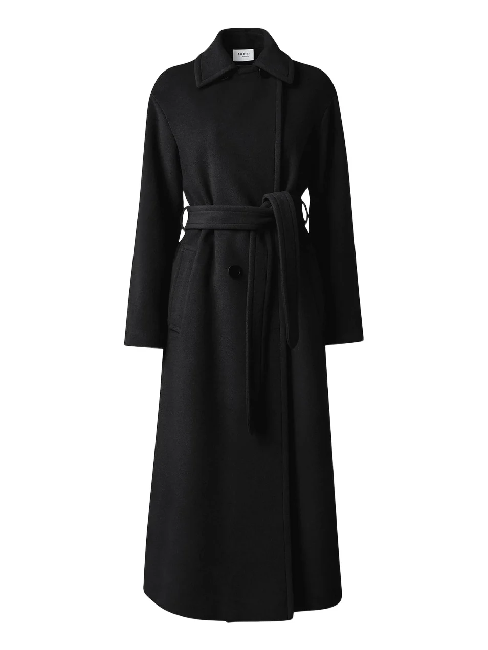 Akris punto Women's Belted Collar Maxi Coat