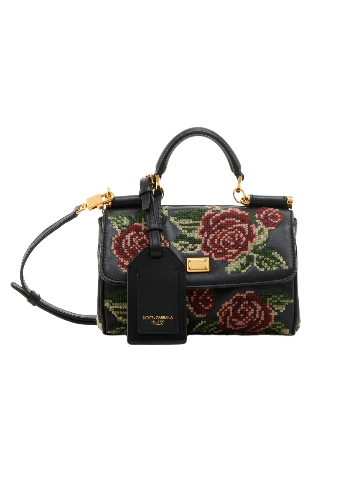 Women's Sicily Floral Embroidered Top Handle Bag Women's Sicily Floral Embroidered Top Handle Bag