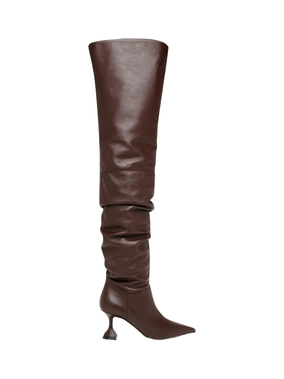 Women's Olivia 70MM Leather Over-The-Knee Boots