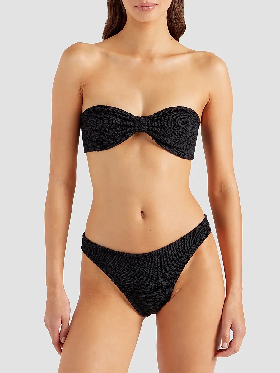 Hunza G Women's Jean Bow Two-Piece Bikini Set | Thumbnail 3 Hunza G Women's Jean Bow Two-Piece Bikini Set | Thumbnail 3