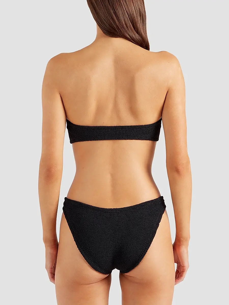 Hunza G Women's Jean Bow Two-Piece Bikini Set | Thumbnail 4 Hunza G Women's Jean Bow Two-Piece Bikini Set | Thumbnail 4