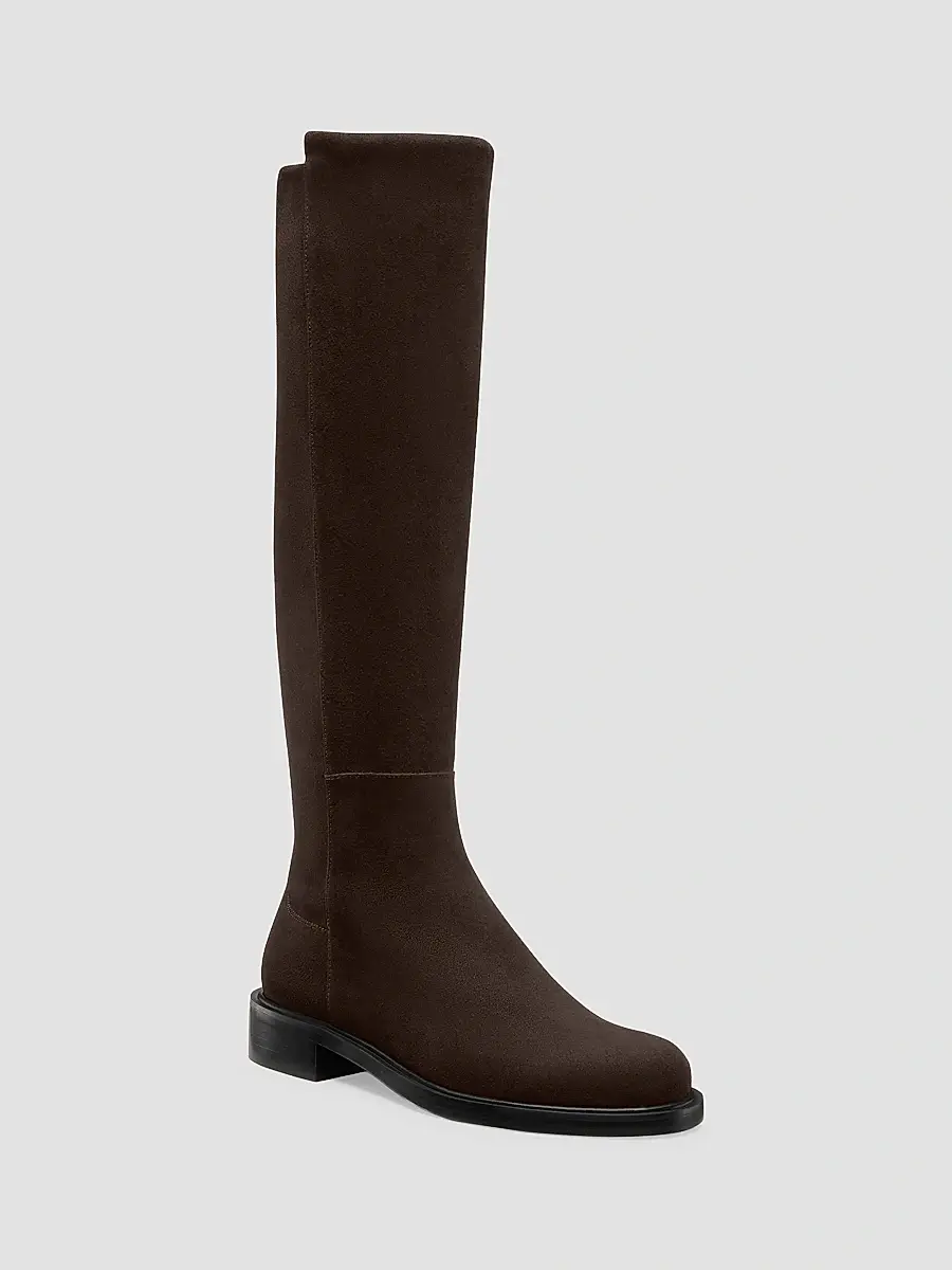 Stuart Weitzman Women's 5050 Gisele 30MM Suede Boots | Thumbnail 2 Stuart Weitzman Women's 5050 Gisele 30MM Suede Boots | Thumbnail 2
