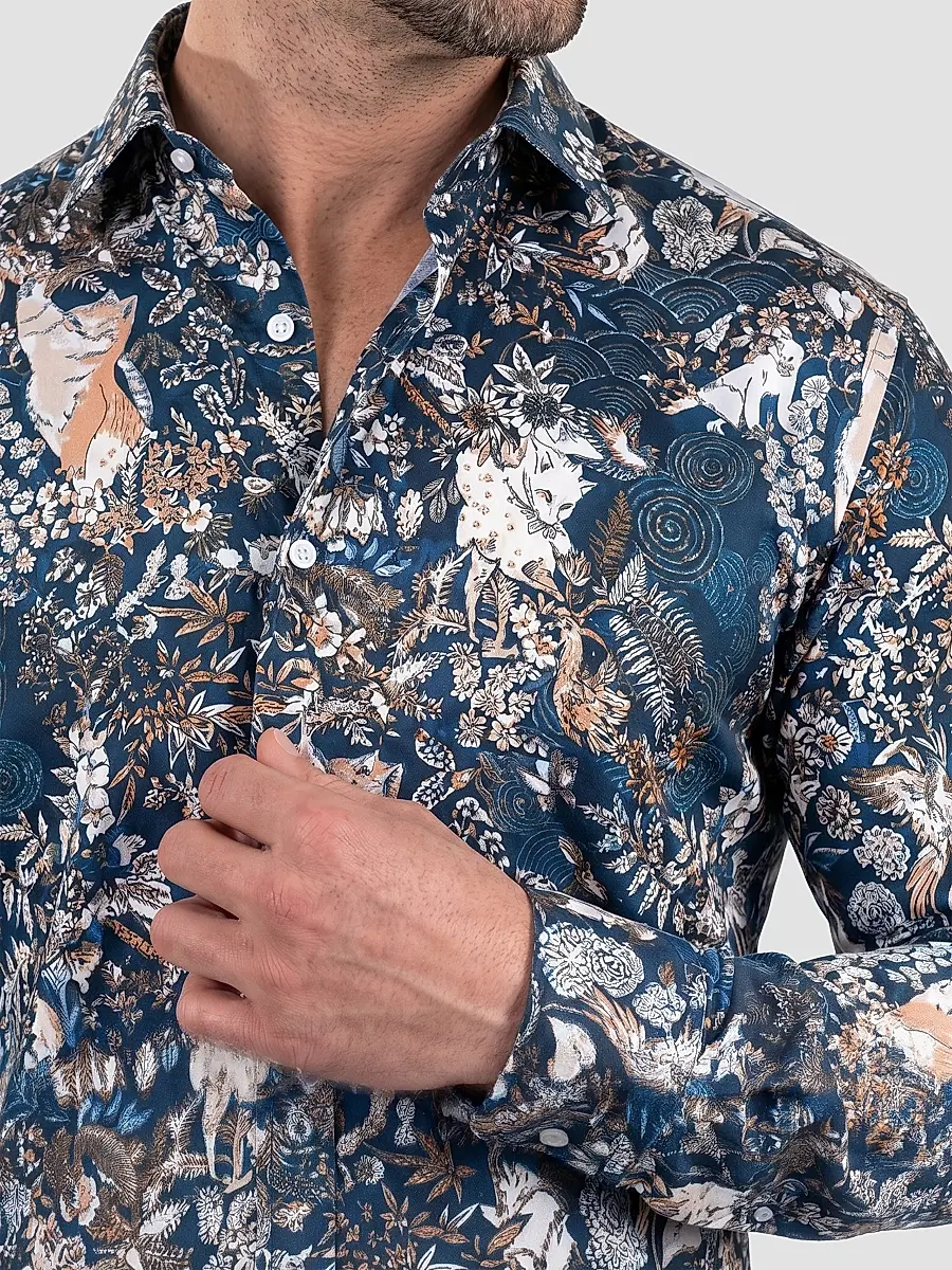 Maceoo Men's Fibonacci Woven Shirt | Thumbnail 6 Maceoo Men's Fibonacci Woven Shirt | Thumbnail 6