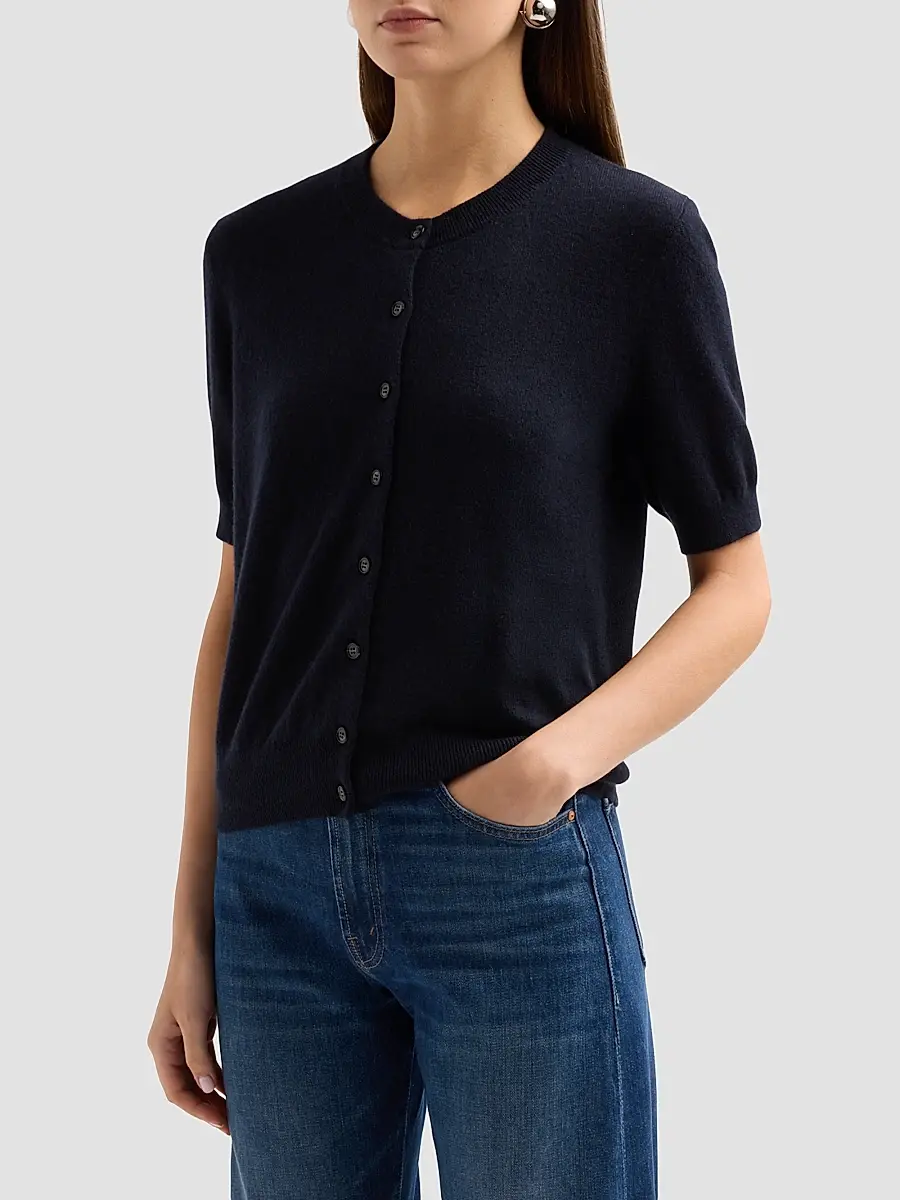 Lisa Yang Women's Marene Cashmere Cardigan | Thumbnail 4 Lisa Yang Women's Marene Cashmere Cardigan | Thumbnail 4