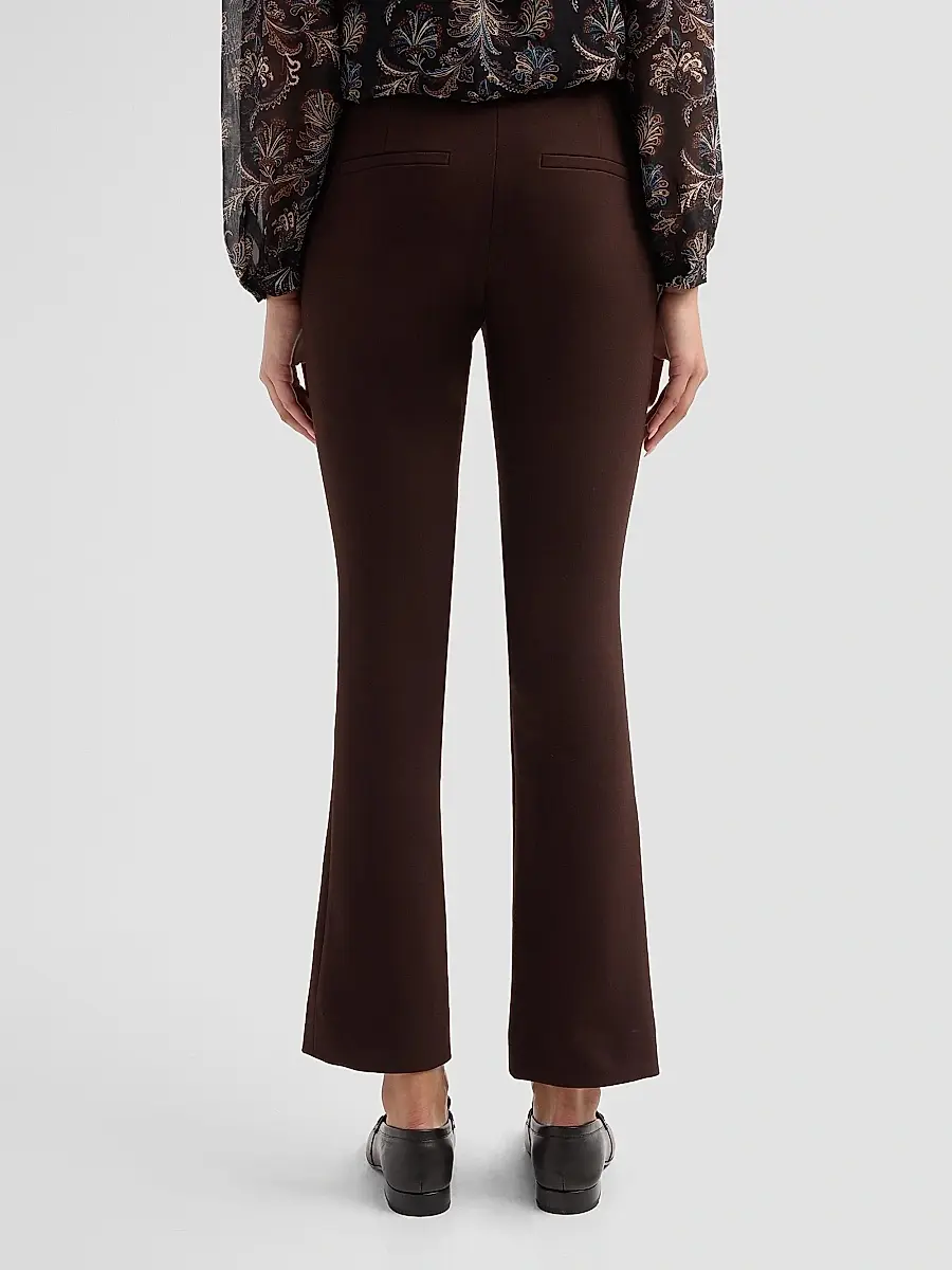 Veronica Beard Women's Arte Virgin Wool-Blend High-Rise Slim-Leg Pants | Thumbnail 3 Veronica Beard Women's Arte Virgin Wool-Blend High-Rise Slim-Leg Pants | Thumbnail 3