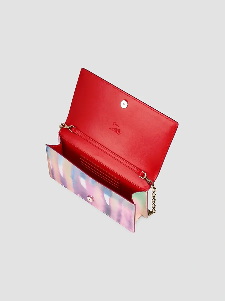 Christian Louboutin Women's Bettina Patent Leather Chain Wallet | Thumbnail 5 Christian Louboutin Women's Bettina Patent Leather Chain Wallet | Thumbnail 5