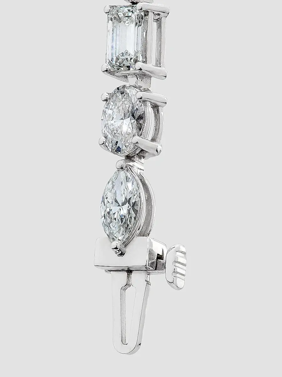 Diamonds at Saks Fifth Avenue Women's 18K White Gold & 9.17 TCW Diamond Bracelet | Thumbnail 3 Diamonds at Saks Fifth Avenue Women's 18K White Gold & 9.17 TCW Diamond Bracelet | Thumbnail 3
