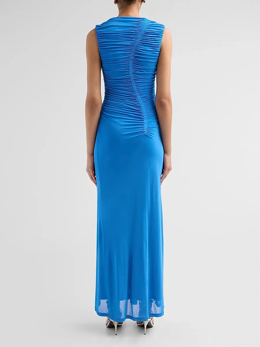 ACLER Women's Femme Fatale Gillan Ruched Maxi Dress | Thumbnail 3 ACLER Women's Femme Fatale Gillan Ruched Maxi Dress | Thumbnail 3