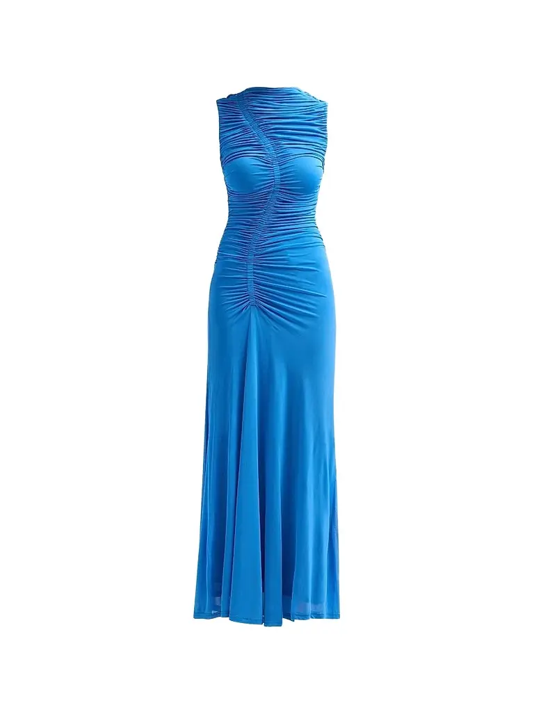 ACLER Women's Femme Fatale Gillan Ruched Maxi Dress