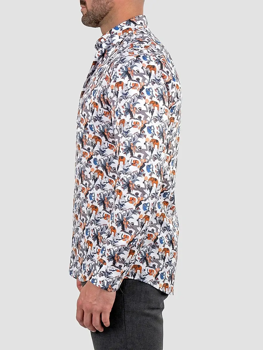 Maceoo Men's Fibonacci Woven Shirt | Thumbnail 4