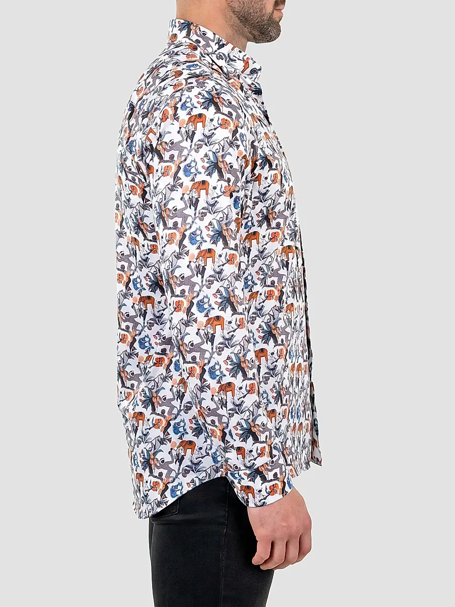 Maceoo Men's Fibonacci Woven Shirt | Thumbnail 6