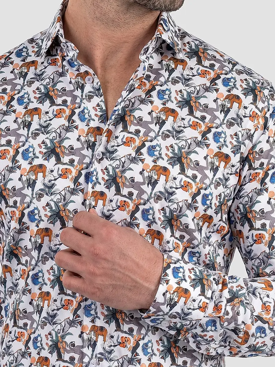 Maceoo Men's Fibonacci Woven Shirt | Thumbnail 7