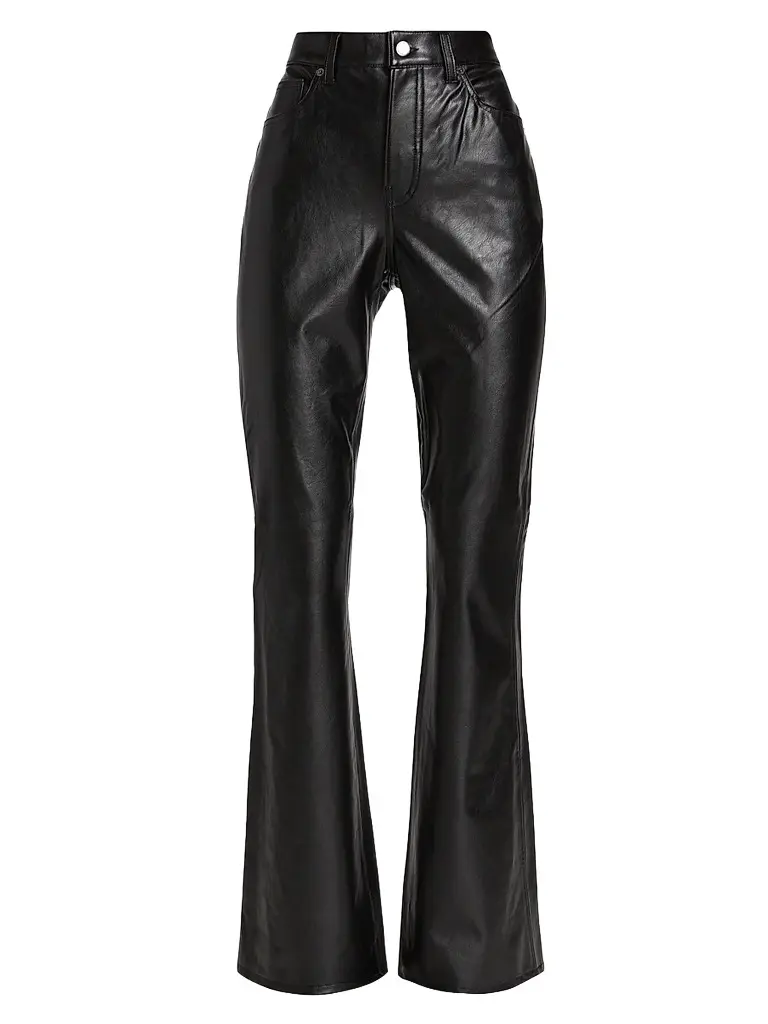 Women's Beverly Faux Leather Flared Pants Women's Beverly Faux Leather Flared Pants