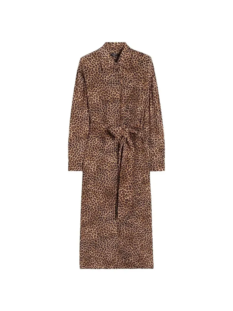 Weekend Max Mara Women's Printed Silk Crêpe De Chine Shirt Dress