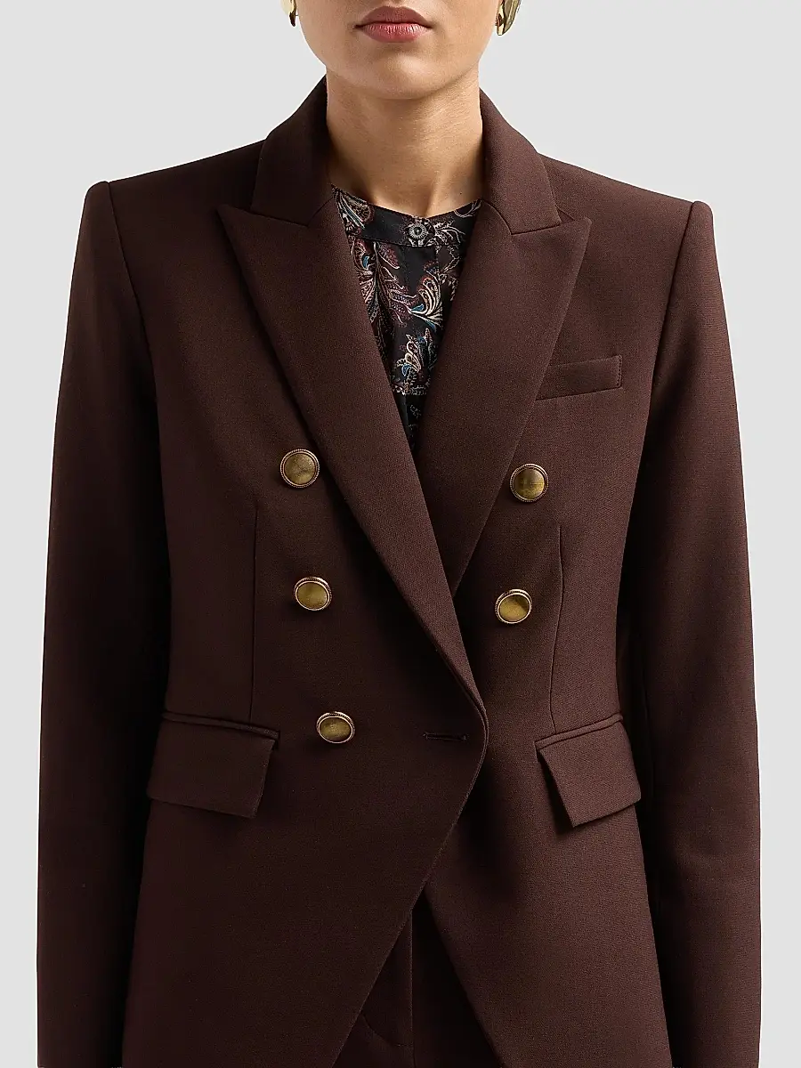 Veronica Beard Women's Miller Double-Breasted Dickey Jacket | Thumbnail 5