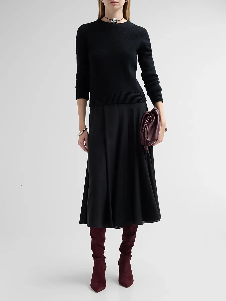 Stuart Weitzman Women's Stuart Power 75 75MM Suede Boots - Boy'senberry | Thumbnail 3 Stuart Weitzman Women's Stuart Power 75 75MM Suede Boots - Boy'senberry | Thumbnail 3