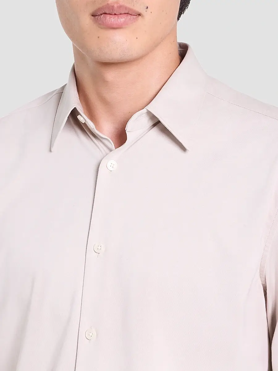 Theory Men's Sylvain Structure Knit Shirt | Thumbnail 5 Theory Men's Sylvain Structure Knit Shirt | Thumbnail 5