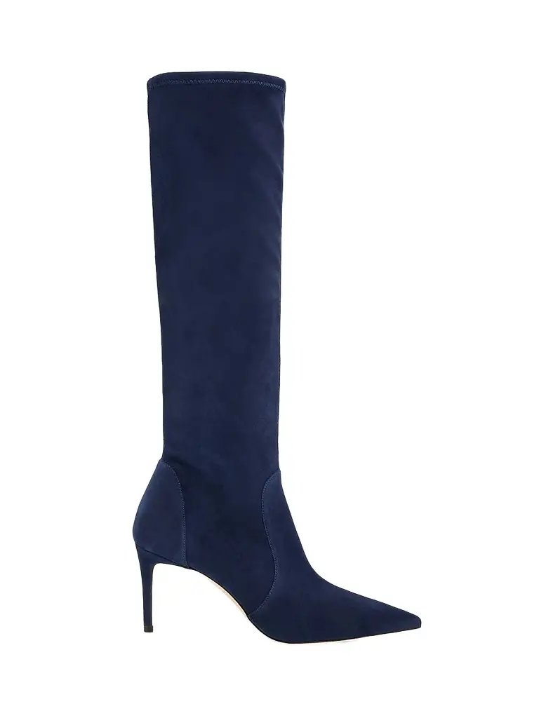Stuart Weitzman Women's Stuart Power 75 75MM Suede Boots