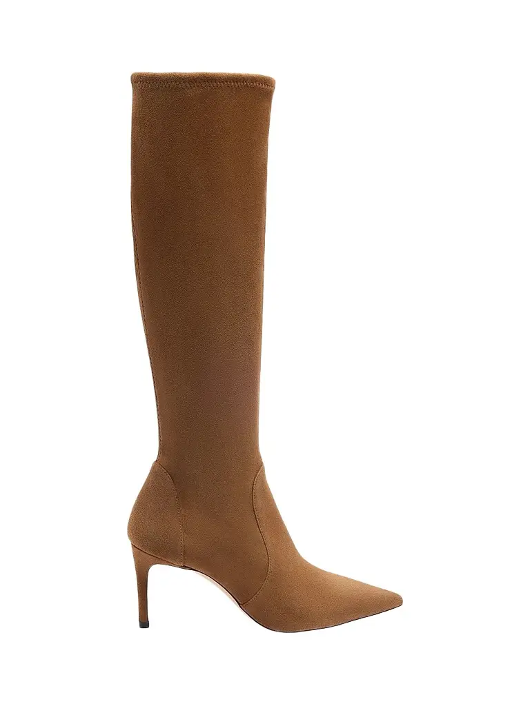 Stuart Weitzman Women's Stuart Power 75 75MM Suede Boots