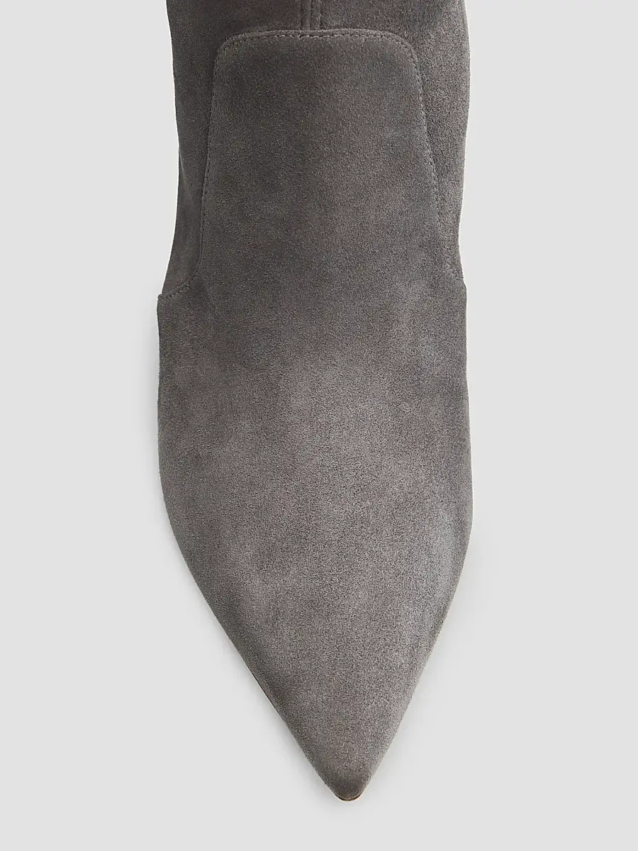 Stuart Weitzman Women's Stuart Power 75 75MM Suede Boots | Thumbnail 6 Stuart Weitzman Women's Stuart Power 75 75MM Suede Boots | Thumbnail 6