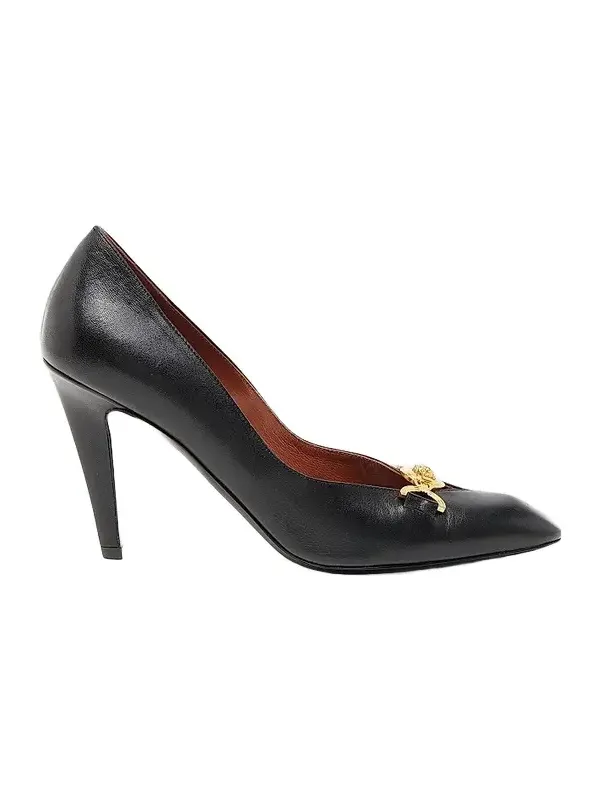 Women's 90MM Medusa Leather Pumps