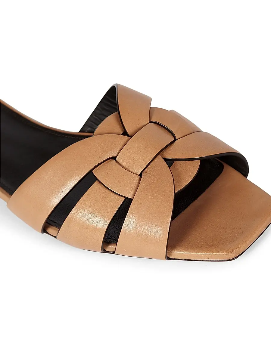 Saint Laurent Women's Tribute Mules in Smooth Leather | Thumbnail 5 Saint Laurent Women's Tribute Mules in Smooth Leather | Thumbnail 5
