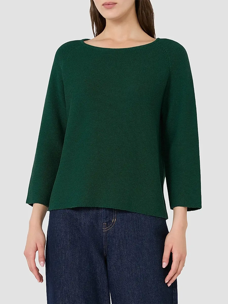 Weekend Max Mara Women's Cotton Yarn Sweater | Thumbnail 3 Weekend Max Mara Women's Cotton Yarn Sweater | Thumbnail 3